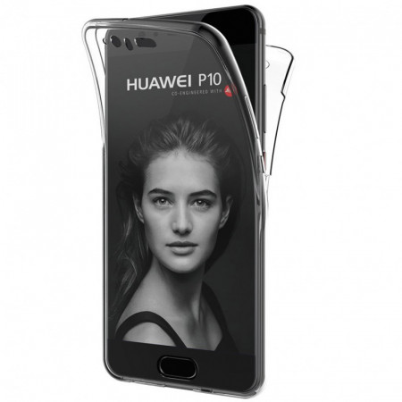 Husa Huawei P10 TPU Full Cover 360 (fata+spate), Transparenta