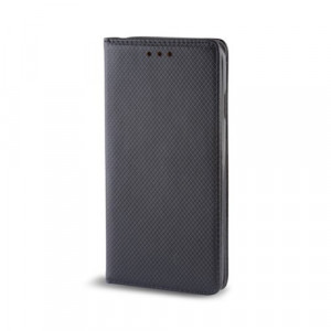 Husa flip carte Huawei Nova 5T Black, Inchidere Magnetica , Antisoc