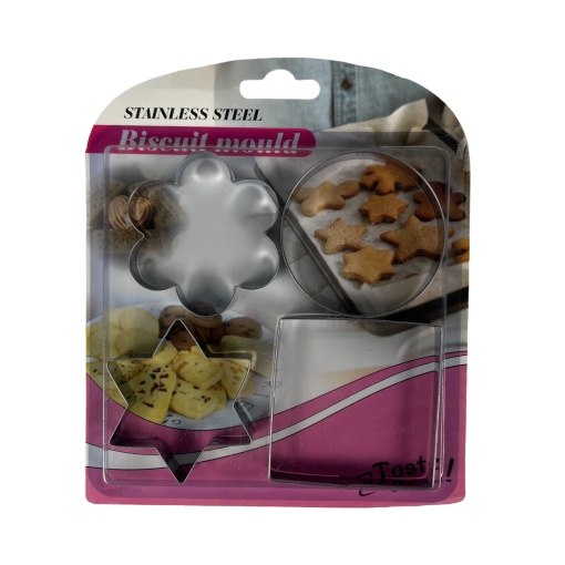 Set 4 forme prajituri inox