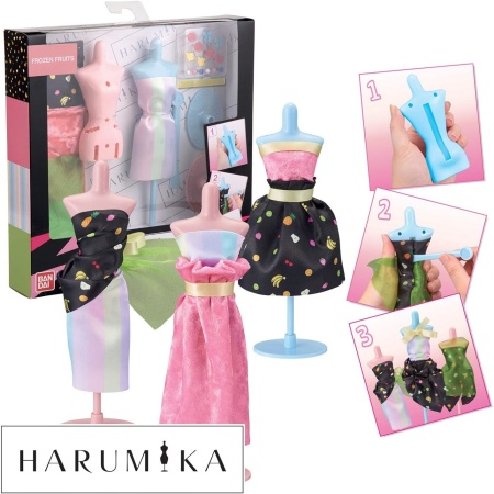 Set de creatie hainute papusi "Fructe inghetate"