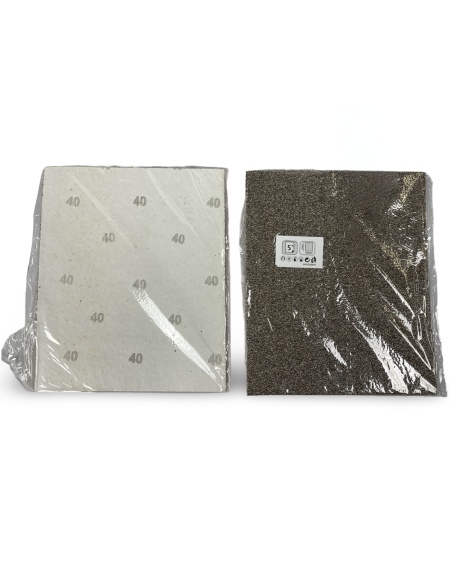 Set 5 hartii abrazive nr.40