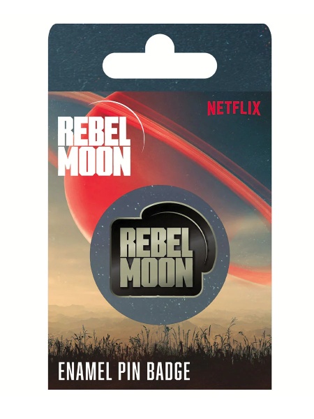 Insigna cu pin emailat Rebel Moon Netflix