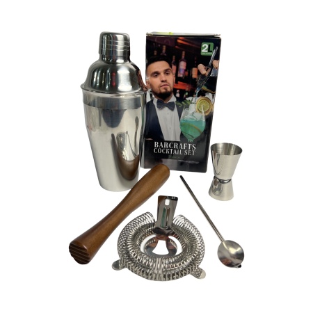 Set de instrumente de 2l pentru coctail 7 în 1 din oțel inoxidabil