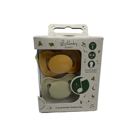 Set 2 suzete silicon 0-6 m +