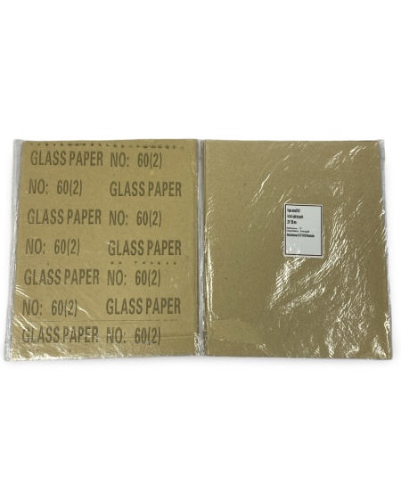 Set 5 hartii abrazive nr.60