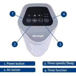 Purificator de aer Silentnight 22w - Img 3
