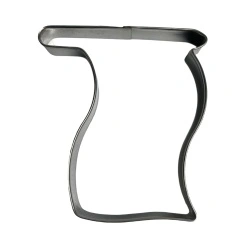 Forma prajituri inox 9x6 cm