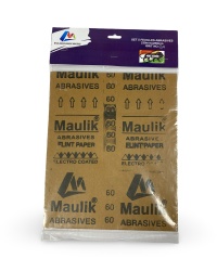 Set 5 hartii abrazive nr.60