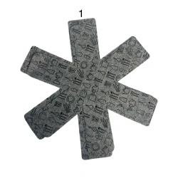 Set de 3 protectii textile pentru tigai