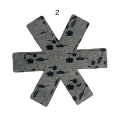 Set de 3 protectii textile pentru tigai - Img 2