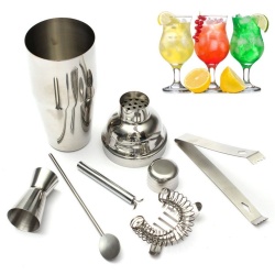 Set de instrumente de 5l pentru coctail 7 în 1 din oțel inoxidabil - Img 2
