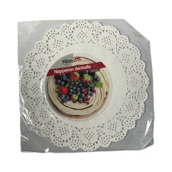 Set de 20 dantele de hartie 26 cm - Img 1
