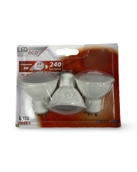 Set de 3 becuri led 3w dulie GU10