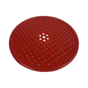 Covoras din cauciuc pentru chiuveta 34cm rosu