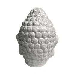 Decoratiune Buddha din ceramică 16 cm - Img 2