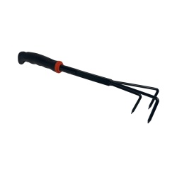 Mini cultivator tip grebla gradinarit maner cauciucat 35cm - Img 2