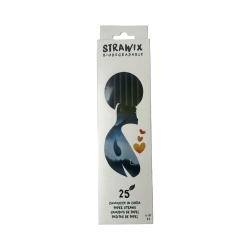 Set 25 paie carton negru