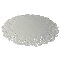 Set de 20 dantele de hartie 26 cm - Img 2