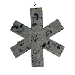 Set de 3 protectii textile pentru tigai - Img 5