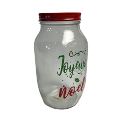 Borcan din sticla 1,5L Joyeux Noel - Img 2