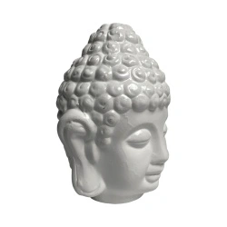 Decoratiune Buddha din ceramică 16 cm - Img 4