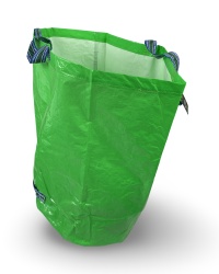 Sac de depozitat frunze verde 45 x 45 cm - Img 1