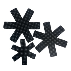 Set de 3 protectii textile pentru tigai