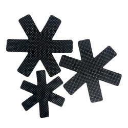 Set de 3 protectii textile pentru tigai