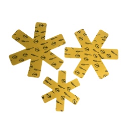 Set de 3 protectii textile pentru tigai
