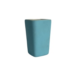 Vas ceramica 10cm albastru