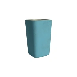 Vas ceramica 10cm albastru