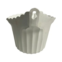 Vas flori din plastic cu agatatoare 13x17,5cm (LxØ) - Img 3