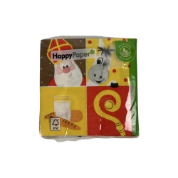 Servetele de hartie 20 buc 25x25cm Saint nicolas