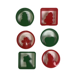 Set de 12 forme pentru tăiat biscuiți - Img 2