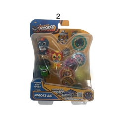 Set de 3 figurine mascate - Img 2