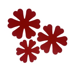 Set de 3 protectii textile pentru tigai