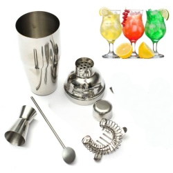 Set de instrumente de 2l pentru coctail 7 în 1 din oțel inoxidabil - Img 2
