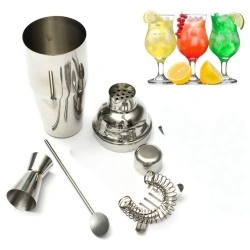 Set de instrumente de 2l pentru coctail 7 în 1 din oțel inoxidabil - Img 2