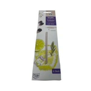 Set 6 pie inox 12cm reutilizabile - Img 3