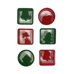 Set de 12 forme pentru tăiat biscuiți - Img 3