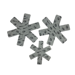 Set de 3 protectii textile pentru tigai