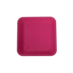 Tava flori 23x23 cm fucsia