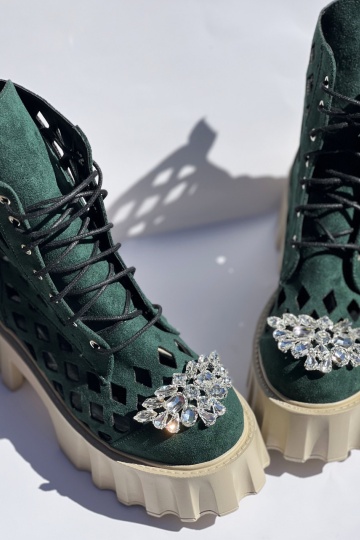 Ghete Santorini Verde Accesorii