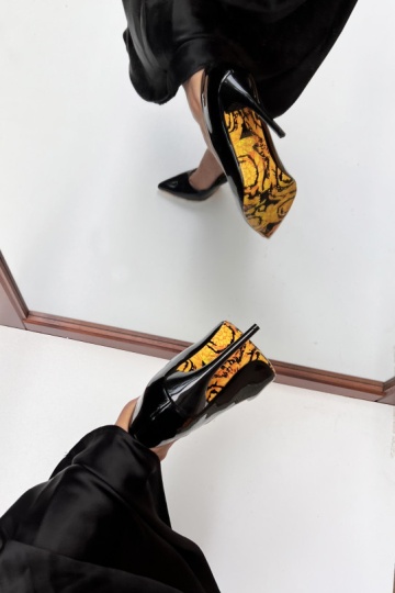 Pantofi Stiletto Gold 2 - Img 2
