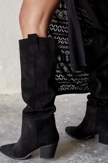 Cizme Sore Black PIELE NATURALA - Img 6
