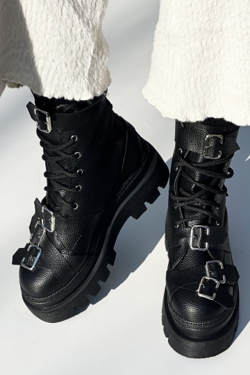 Ghete ZENO Strap negru