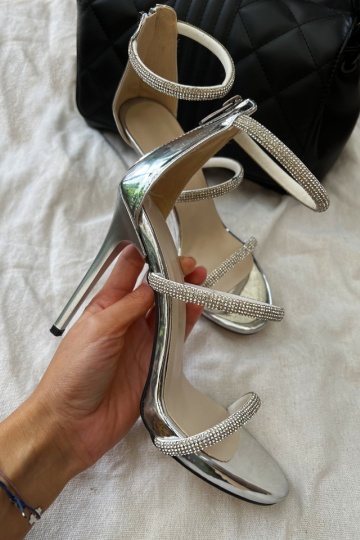 Sandale Eden Glitter Silver