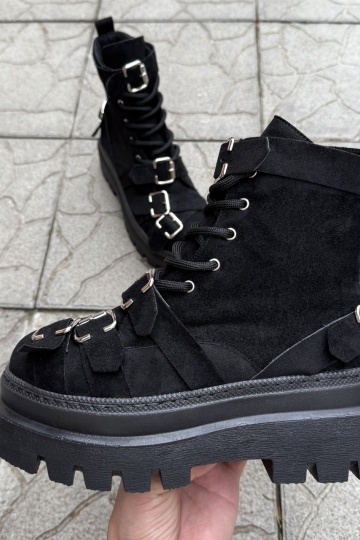 Ghete Zeno Strap bej/ black - Img 3