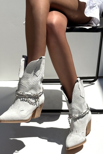 Botine Misuna Summer - piele naturala
