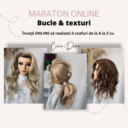 Curs Online - Maraton Bucle și texturi cu Crina Dodea